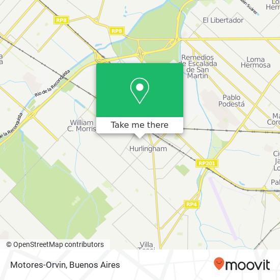 Mapa de Motores-Orvin