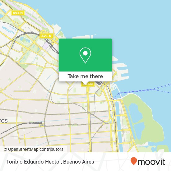 Mapa de Toribio Eduardo Hector