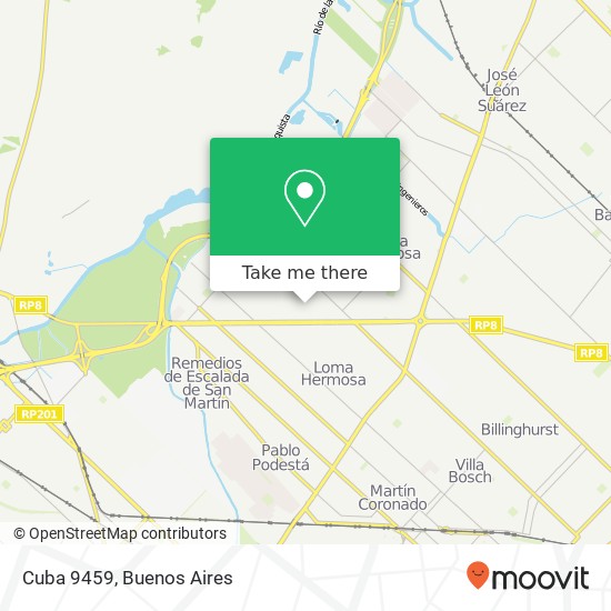 Cuba 9459 map