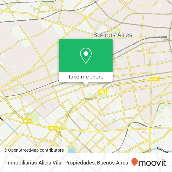 Inmobiliarias-Alicia Vilar Propiedades map