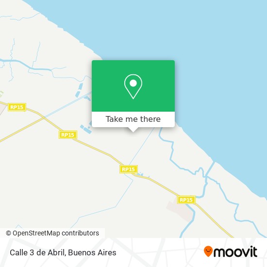 Mapa de Calle 3 de Abril