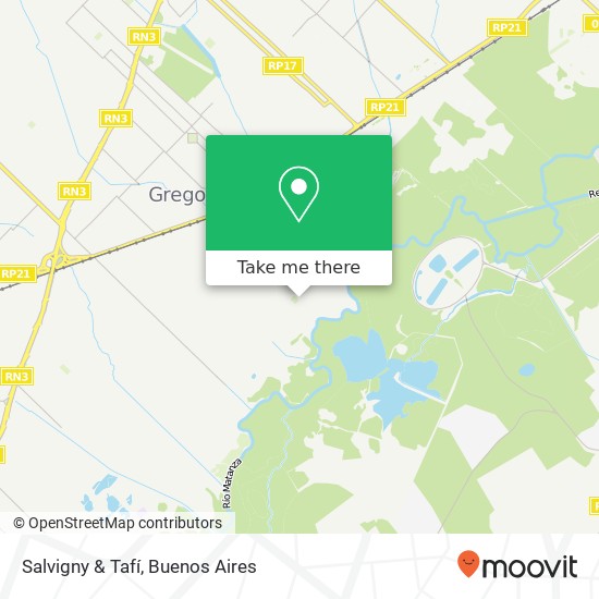 Salvigny & Tafí map