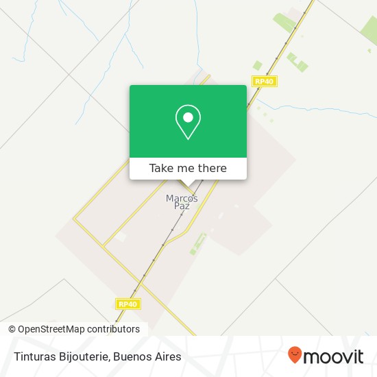 Tinturas Bijouterie map