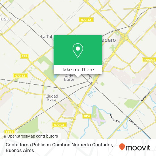 Mapa de Contadores Publicos-Cambon Norberto Contador