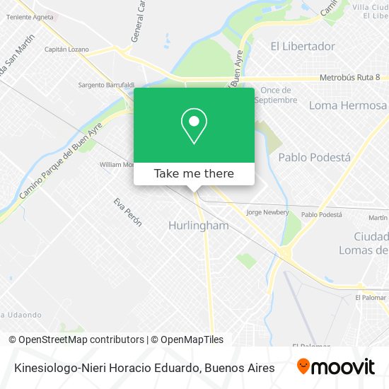 Kinesiologo-Nieri Horacio Eduardo map