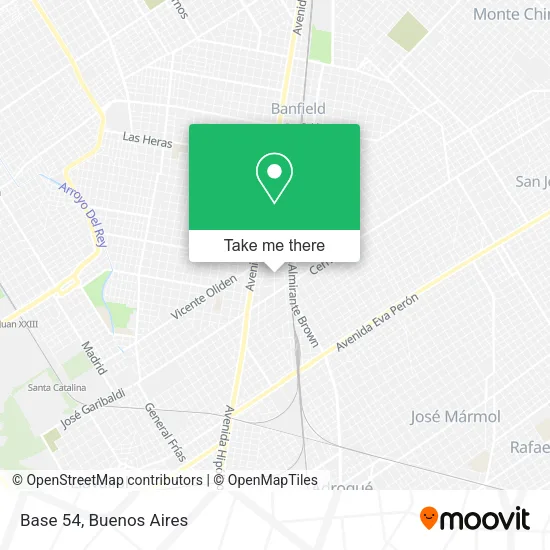 Mapa de Base 54