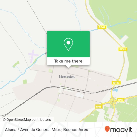 Alsina / Avenida General Mitre map