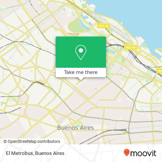 Mapa de El Metrobus