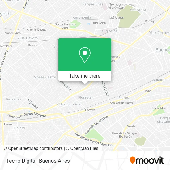 Mapa de Tecno Digital