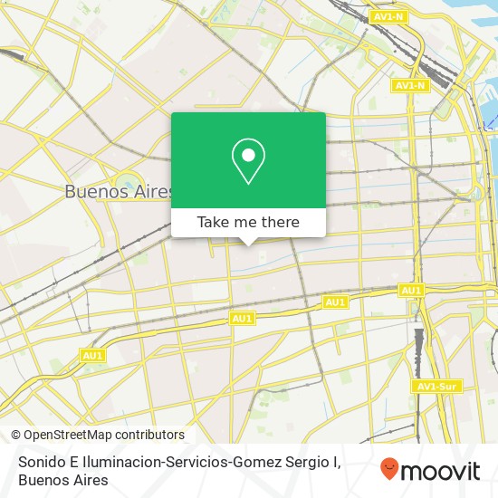 Mapa de Sonido E Iluminacion-Servicios-Gomez Sergio I