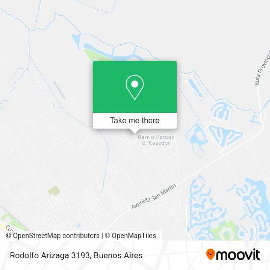 Mapa de Rodolfo Arizaga 3193