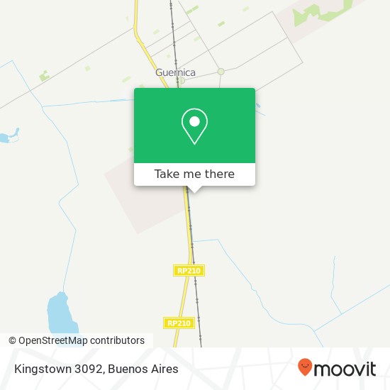 Mapa de Kingstown 3092