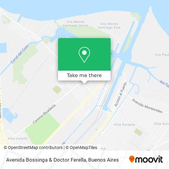 Avenida Bossinga & Doctor Ferella map