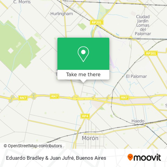 Eduardo Bradley & Juan Jufré map