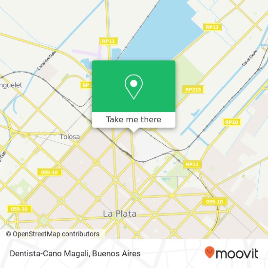 Dentista-Cano Magali map