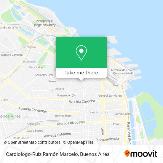 Mapa de Cardiologo-Ruiz Ramón Marcelo