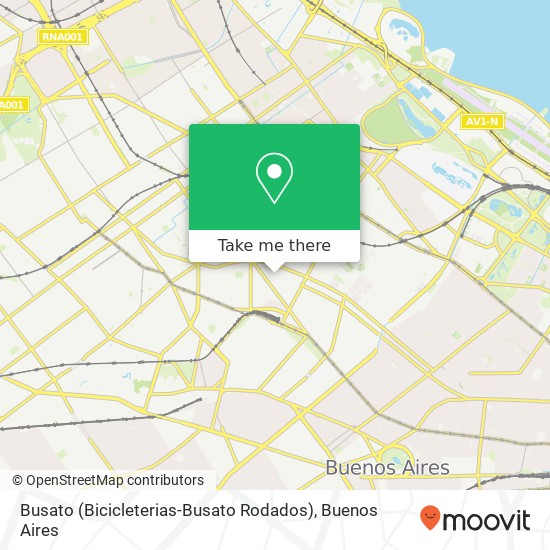 Busato (Bicicleterias-Busato Rodados) map