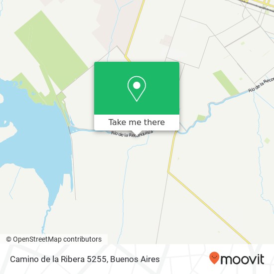Camino de la Ribera 5255 map