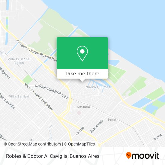 Robles & Doctor A. Caviglia map