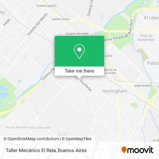Taller Mecánico El Rela map
