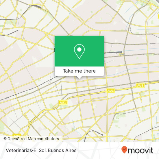 Veterinarias-El Sol map