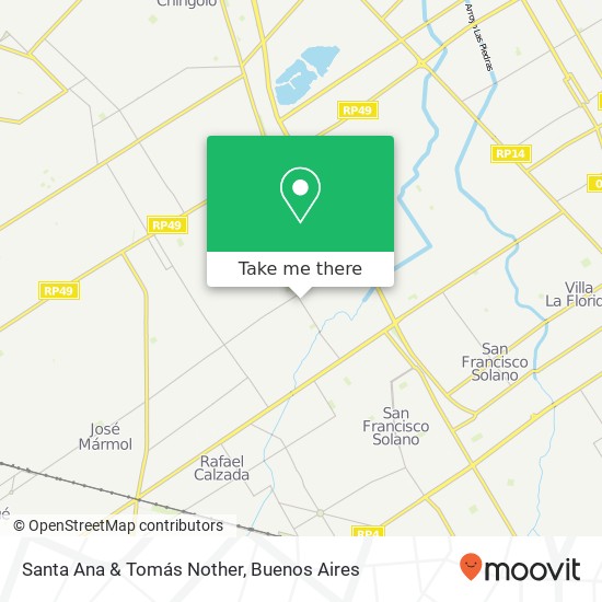 Santa Ana & Tomás Nother map