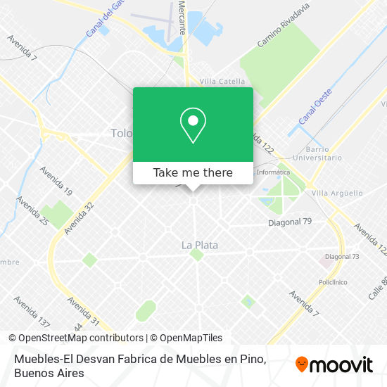 Mapa de Muebles-El Desvan Fabrica de Muebles en Pino