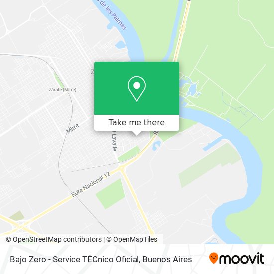 Bajo Zero - Service TÉCnico Oficial map