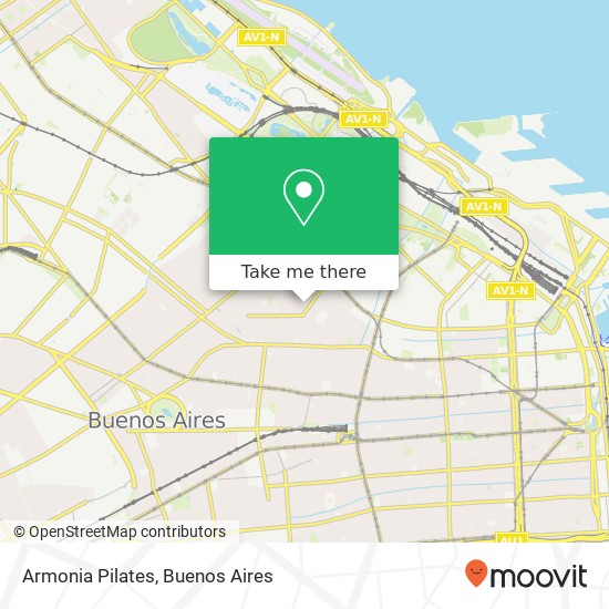 Armonia Pilates map