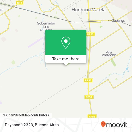 Paysandú 2323 map