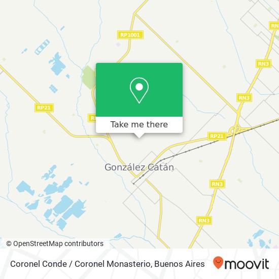 Coronel Conde / Coronel Monasterio map