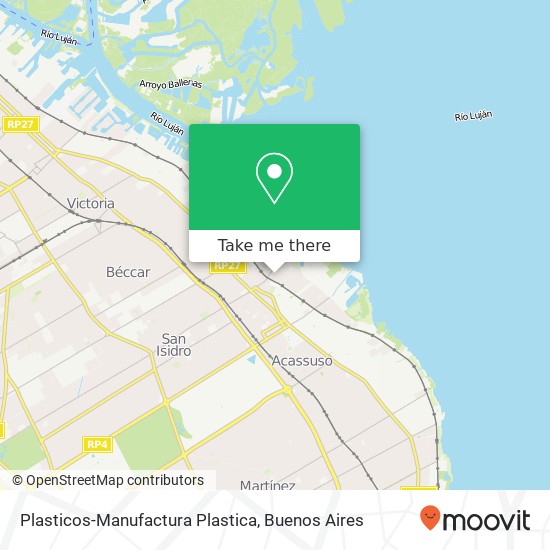 Plasticos-Manufactura Plastica map