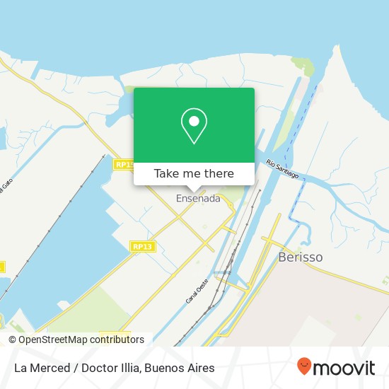 La Merced / Doctor Illia map