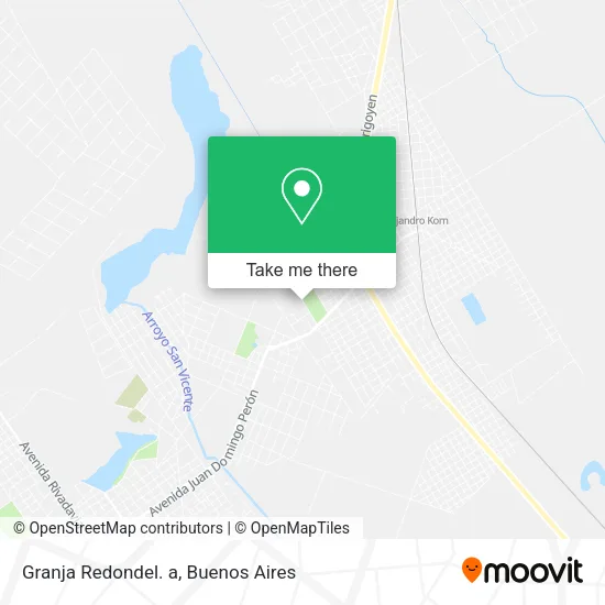 Granja Redondel. a map