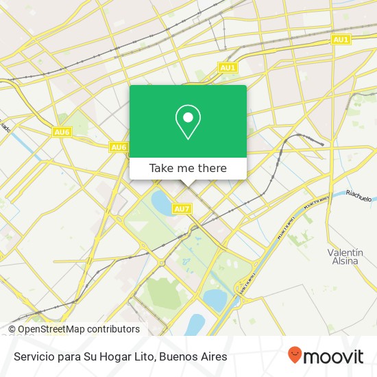 Servicio para Su Hogar Lito map