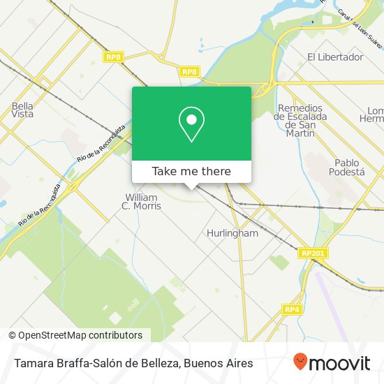 Tamara Braffa-Salón de Belleza map