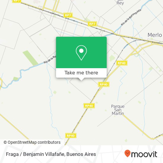 Mapa de Fraga / Benjamín Villafañe