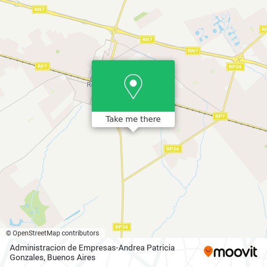 Administracion de Empresas-Andrea Patricia Gonzales map