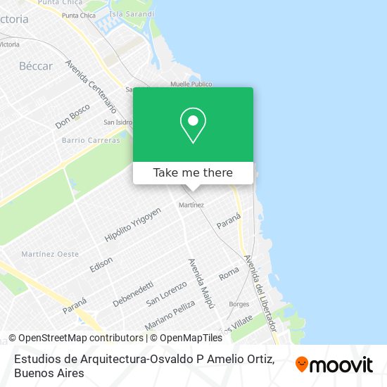 Mapa de Estudios de Arquitectura-Osvaldo P Amelio Ortiz