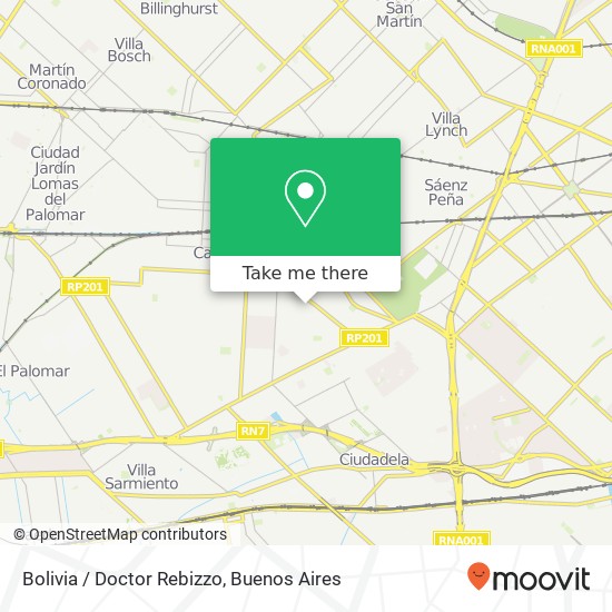 Mapa de Bolivia / Doctor Rebizzo