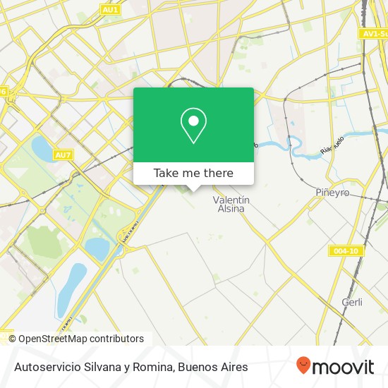 Mapa de Autoservicio Silvana y Romina