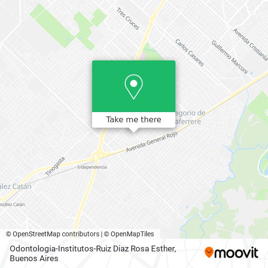 Odontologia-Institutos-Ruiz Diaz Rosa Esther map