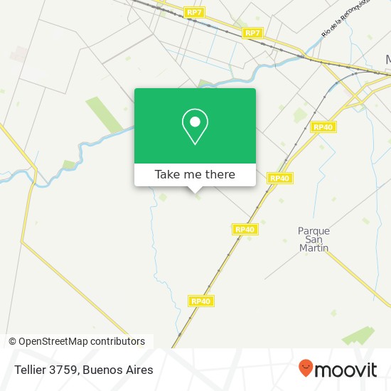 Tellier 3759 map