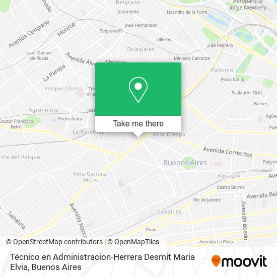 Técnico en Administracion-Herrera Desmit Maria Elvia map