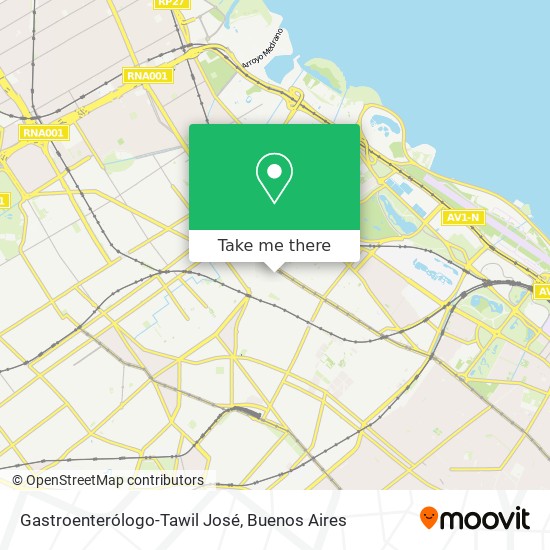 Gastroenterólogo-Tawil José map