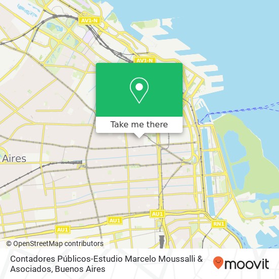 Contadores Públicos-Estudio Marcelo Moussalli & Asociados map