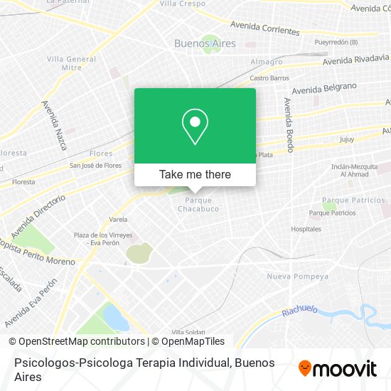 Mapa de Psicologos-Psicologa Terapia Individual
