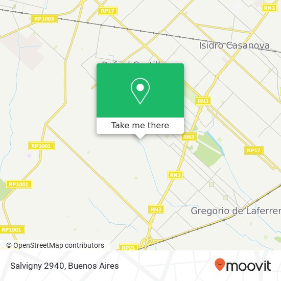 Mapa de Salvigny 2940