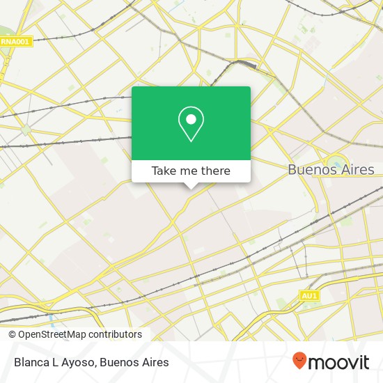 Blanca L Ayoso map
