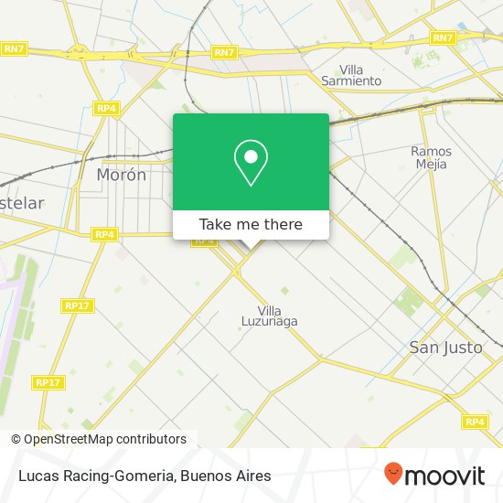 Lucas Racing-Gomeria map